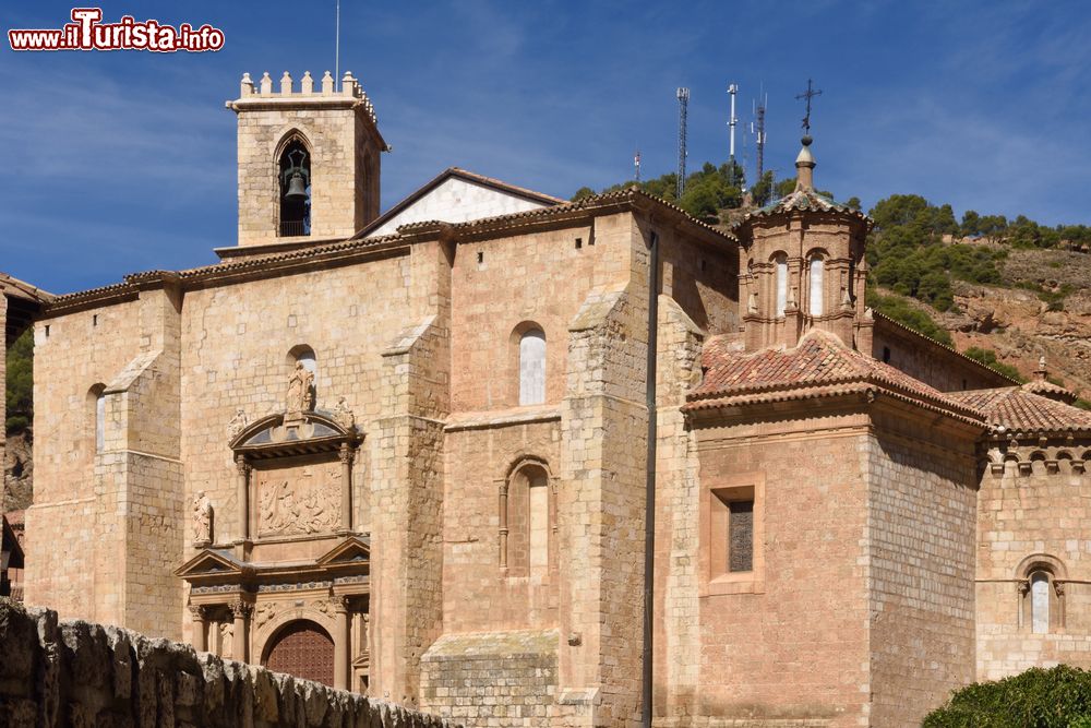 Immagine La chiesa di Santa Maria de los Sagrados Corporales a Daroca, provincia di Saragozza, Spagna.