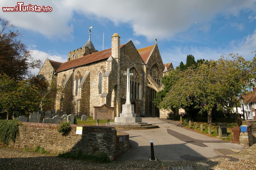 Immagine La Chiesa di Santa Maria Vergine nel centro di Rye, Diocesi di Chichester, in Inghilterra