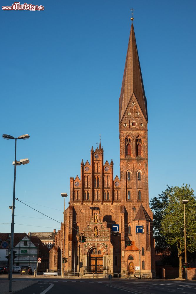 Immagine La chiesa di Sant'Albano a Odense, isola di Fionia, Danimarca.