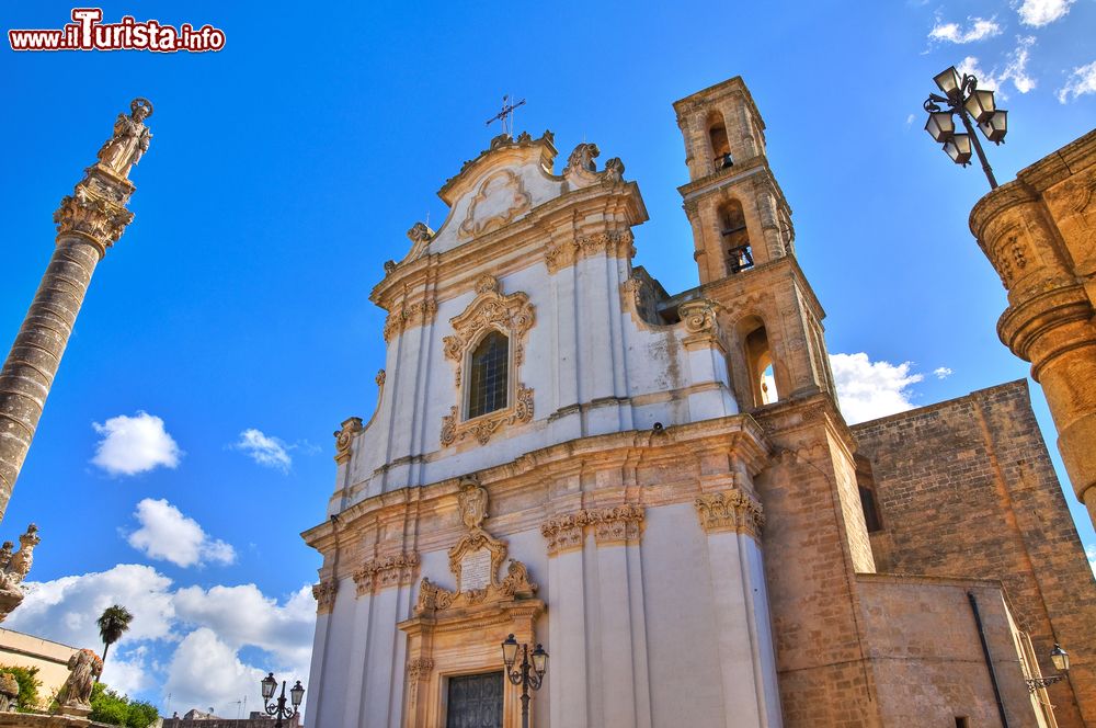 Immagine La Chiesa Madre dedicata a Sant'Andrea in centro a Presicce in Puglia