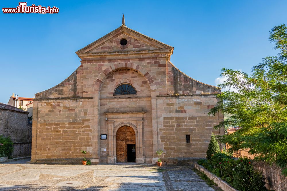 Immagine La chiesa parrocchiale di Santa Maria nella città di Siguenza, Guadalajara, Spagna.