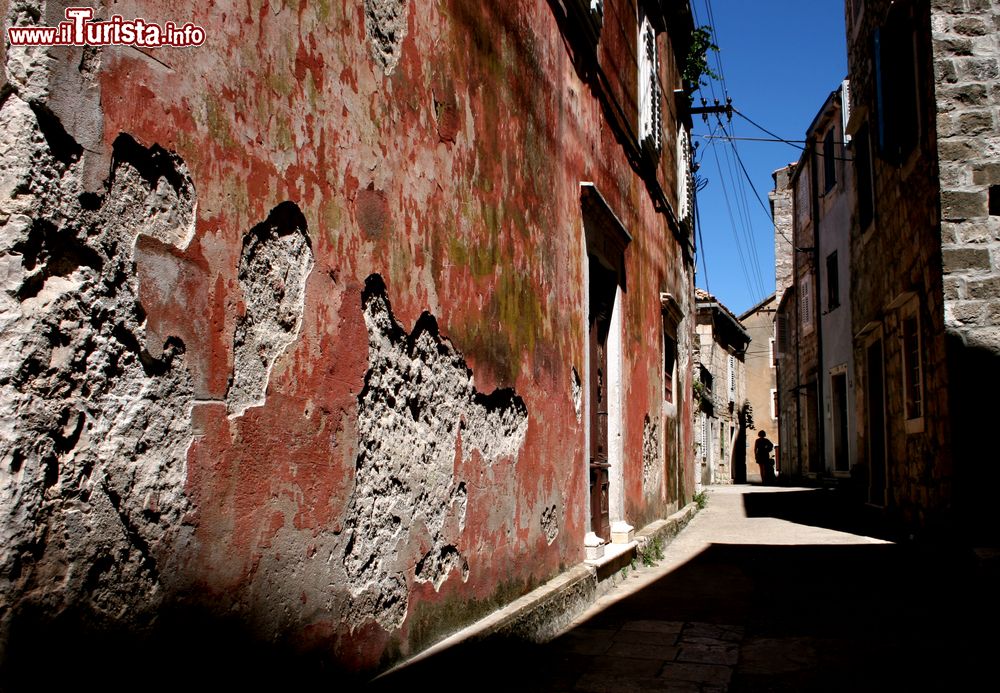 Immagine La città vecchia di Trpanj, sud della Dalmazia, Croazia.