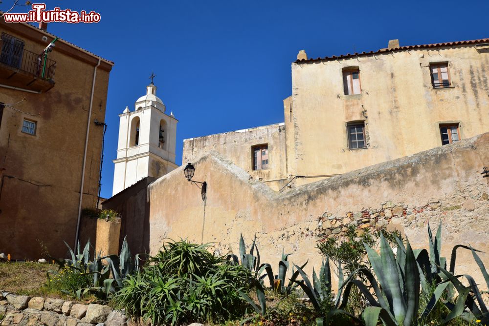 Immagine La cittadella medievale di Calvi, Corsica, con le sue costruzioni.