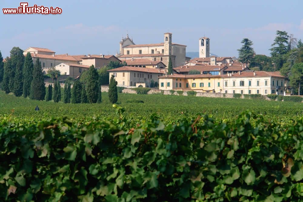Immagine La cittadina di Erbusco in Franciacorta, provincia di Brescia (Lombardia) Di Bertazzonipaolo - Opera propria, CC BY-SA 3.0, Collegamento