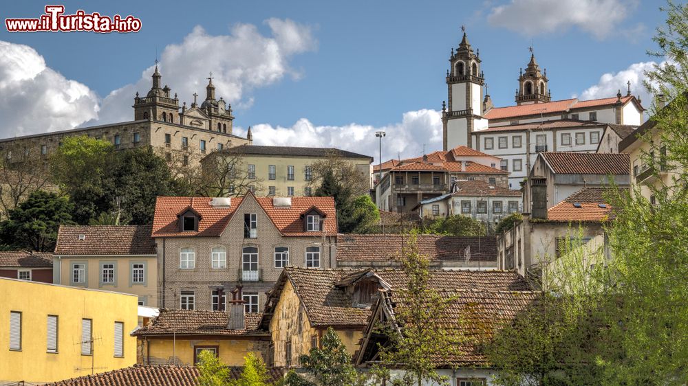 Immagine La cittadina di Viseu con uno scorcio della Cattedrale del Sé, Portogallo.