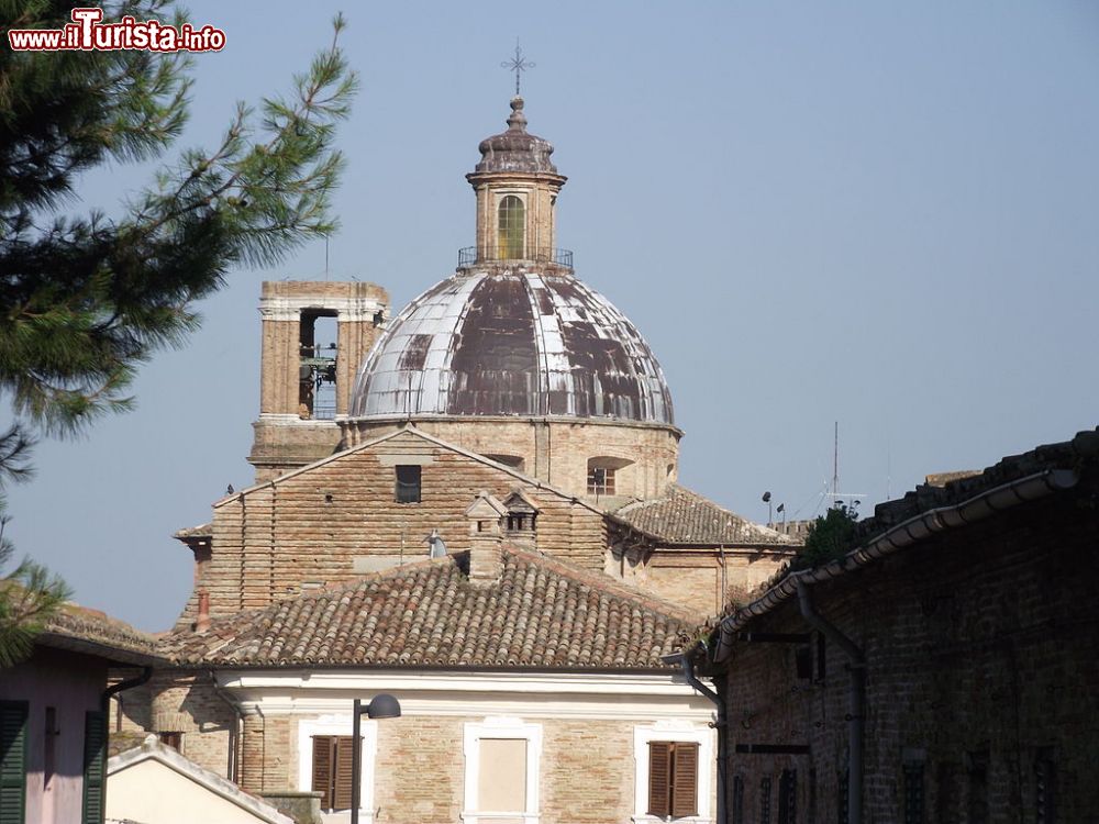 Immagine La Collegiata di San Pietro Apostolo, la chiesa principale di Monte San Vito nelle Marche  - © Parsifall - CC BY-SA 3.0, Wikipedia