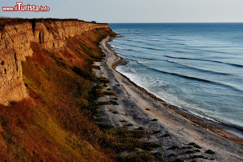 Immagine La costa della Romania con la spiaggia di Tuzla sul Mar Nero