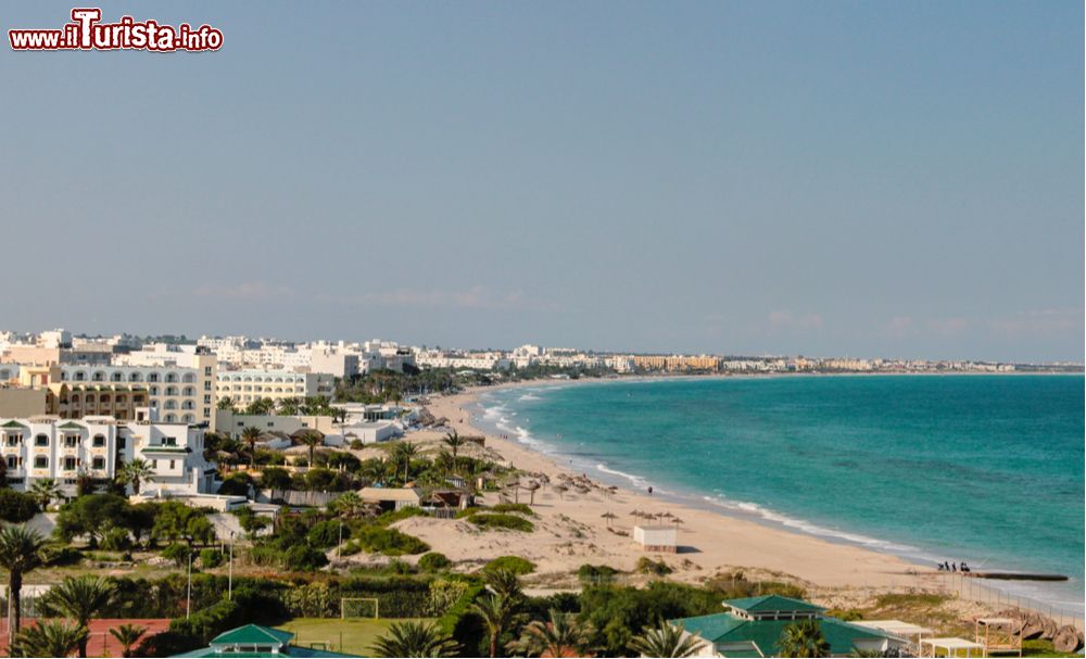 Immagine La costa e la grande spiaggia di Mahdia in Tunisia