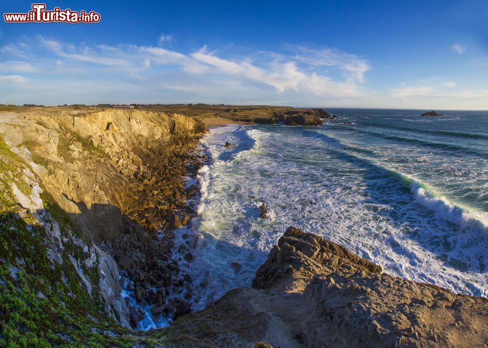 Immagine La Cote Sauvage in Bretagna, nei pressi di Carnac in Francia.