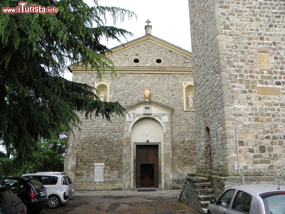 Immagine La facciata della Chiesa di Santa Giustina a Teolo - ©  Threecharlie - CC BY-SA 4.0, Wikipedia