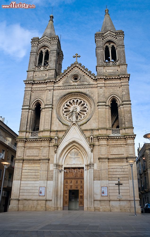 Immagine La facciata della Chiesa di Santa Lucia nel centro di Gioia del Colle