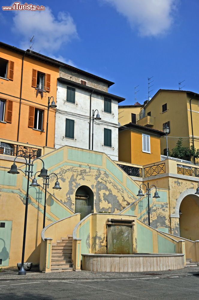 Immagine La fontana in Piazza Martelli nel centro di Castrocaro Terme in Romagna.
