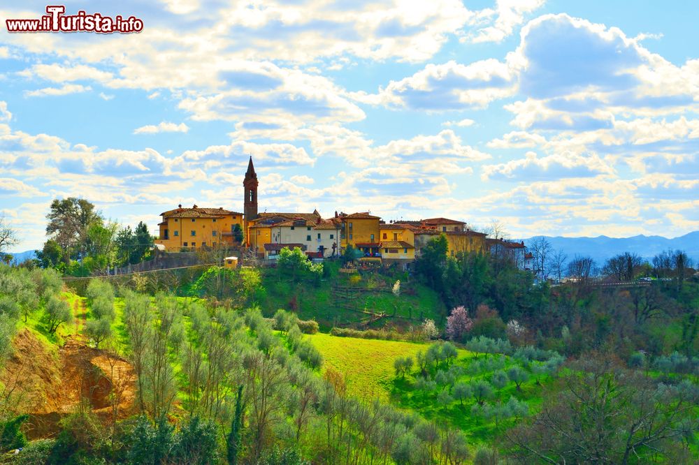 Immagine La frazione di Piantravigne nel comune di Terranuova Bracciolini in Toscana, siamo nel Valdarno in provincia di Arezzo