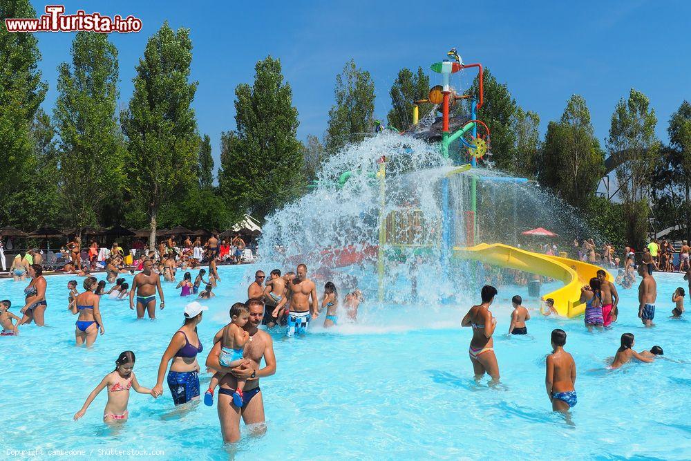 Immagine La grande piscina del parco Zoomarine a Torvajanica nel Lazio - © canbedone / Shutterstock.com
