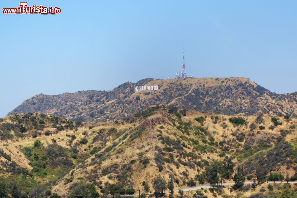 Immagine La Hollywood Sign fotografata dal Griffith Observatory