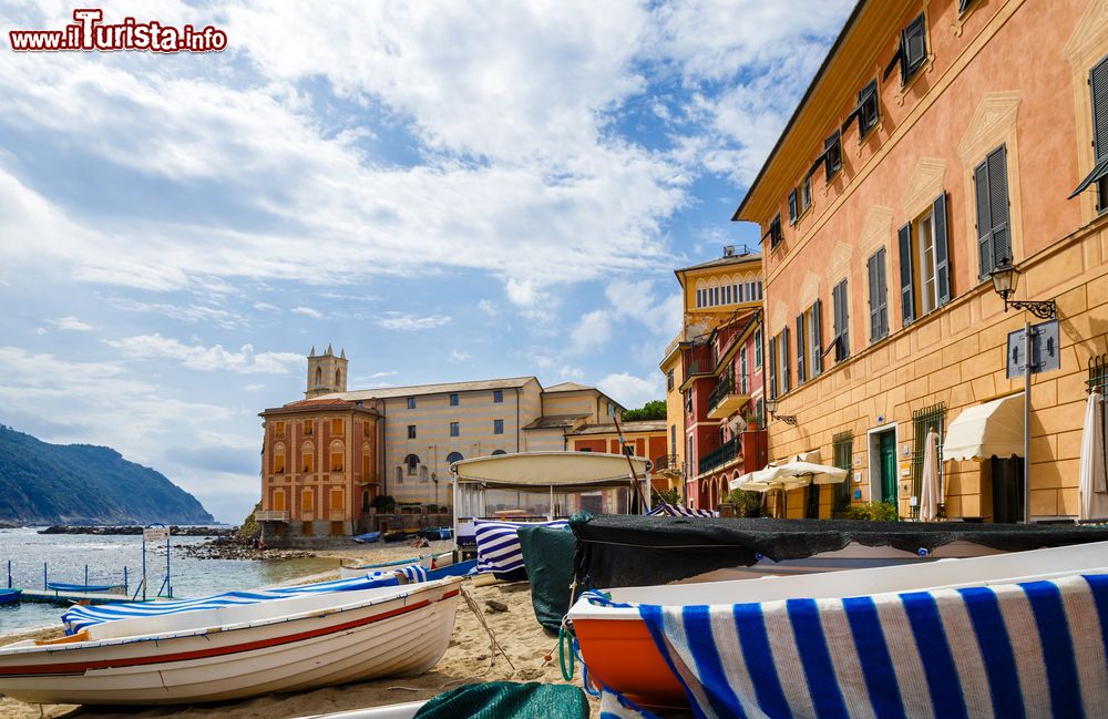 Immagine La località di villeggiatura di Sestri Levante, provincia di Genova, Liguria.