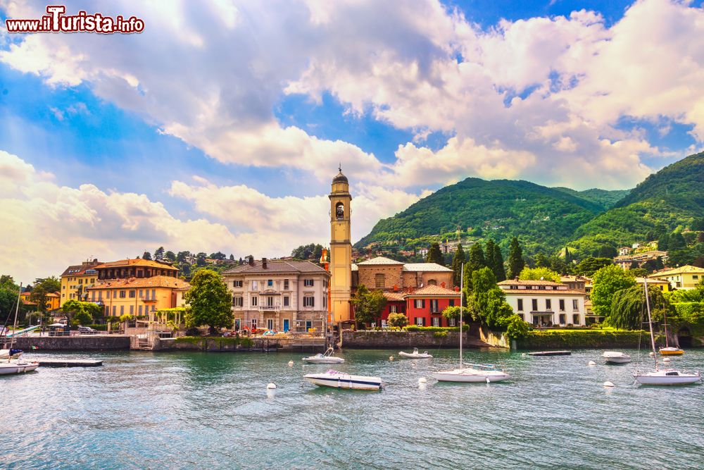 Immagine La magnifica cittadina di Cernobbio, uno dei gioielli del Lago di Como in Lombardia.