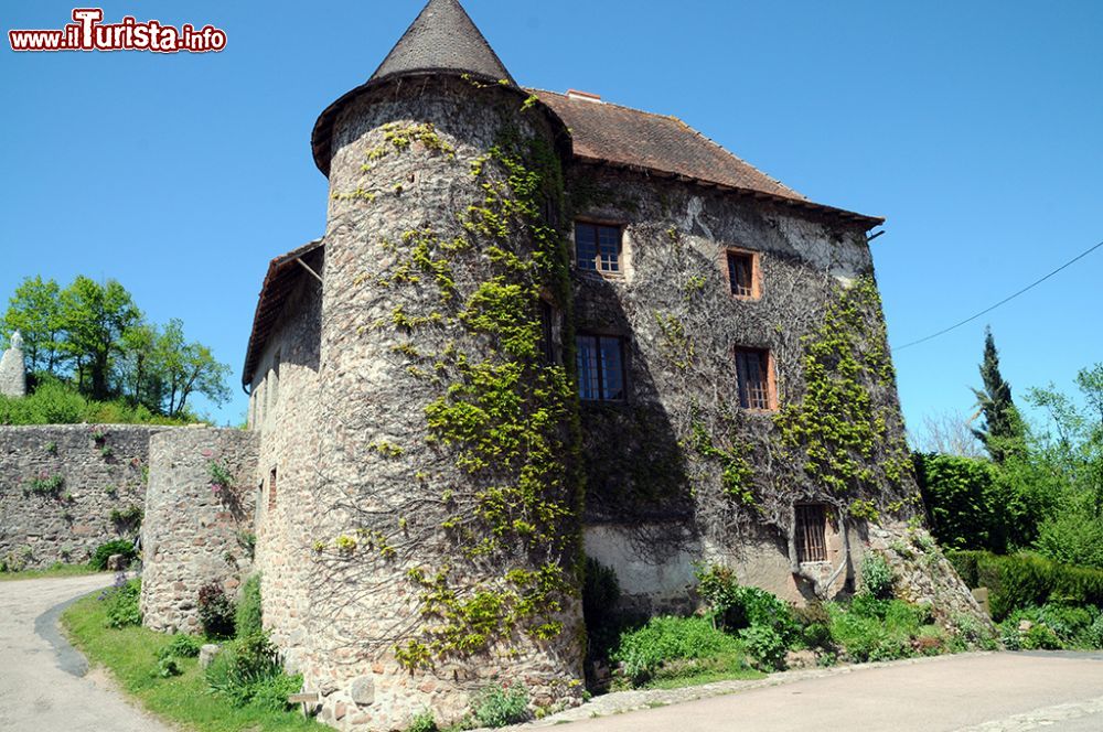 Immagine La Maison des Dimes, una fortificazione medievale a Chatelus in Alvernia, in Francia