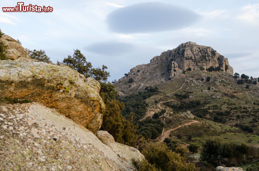Immagine La montagna Fumai vicino ad Orgosolo in Sardegna