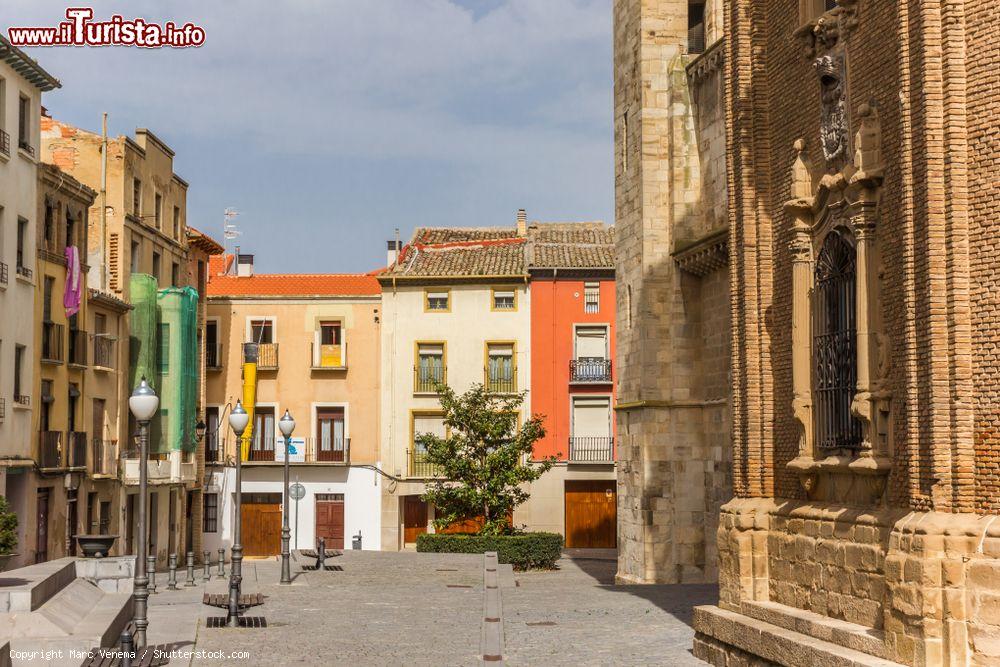 Immagine La piazza della cattedrale nel centro storico di Tudela, Spagna - © Marc Venema / Shutterstock.com