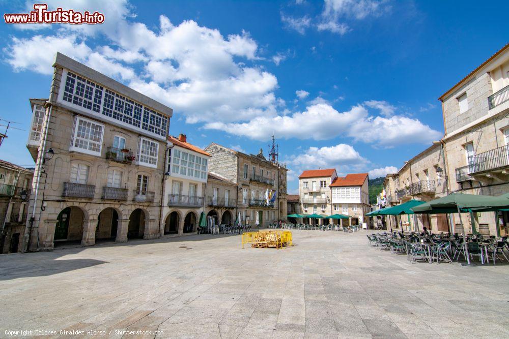 Immagine La piazza principale del borgo di Ribadavia, Galizia, Spagna - © Dolores Giraldez Alonso / Shutterstock.com