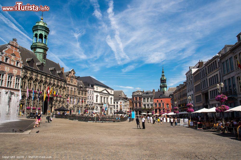 Immagine La piazza principale di Mons la città della Vallonia in Belgio - © pql89 / Shutterstock.com