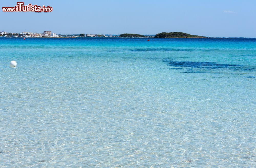 Immagine La pittoresca spiaggia di Torre Chianca a Porto Cesareo, Puglia: questa località del Salento è lambita dalle acque azzurre dello Ionio.