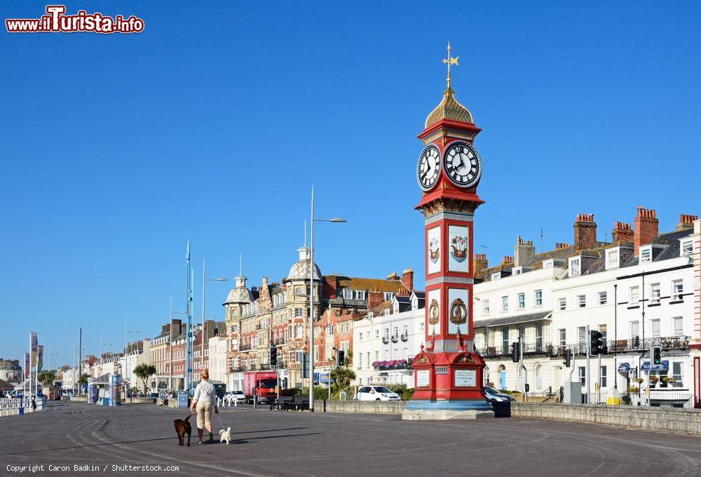 Immagine La Queen Victoria Jubilee clock tower sulla Promenade di Weymouth, Inghilterra del sud - © Caron Badkin / Shutterstock.com
