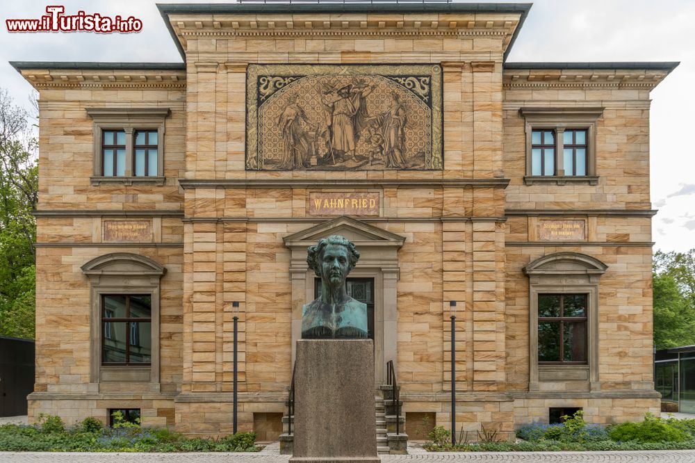 Immagine La residenza della famiglia Wagner nella città bavarese di Bayreuth, Germania.