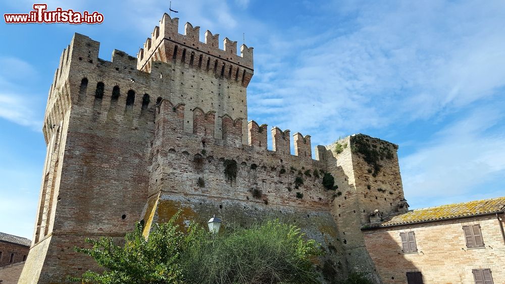 Immagine La Rocca di Offagna, Ancona, Marche. E' il principale monumento cittadino oltre che una delle opere difensive più importanti dei Castelli di Ancona.