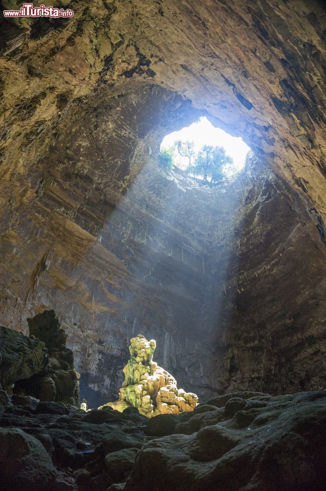 Immagine La sala principale delle Grotte di Castellana in Puglia