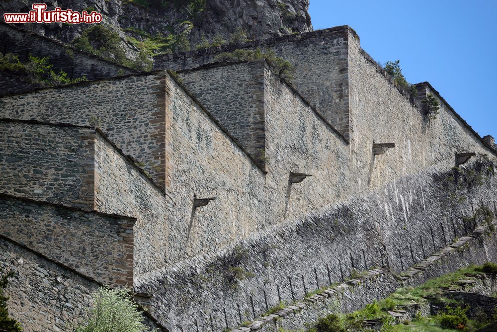 Immagine La scala coperta del complesso del Forte di Fenestrelle