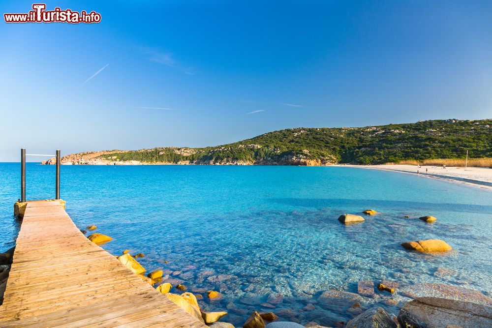 Immagine La spiaggia della Marmorata, il mare limpido della Costa Smeralda in Sardegna, Santa Teresa di Gallura