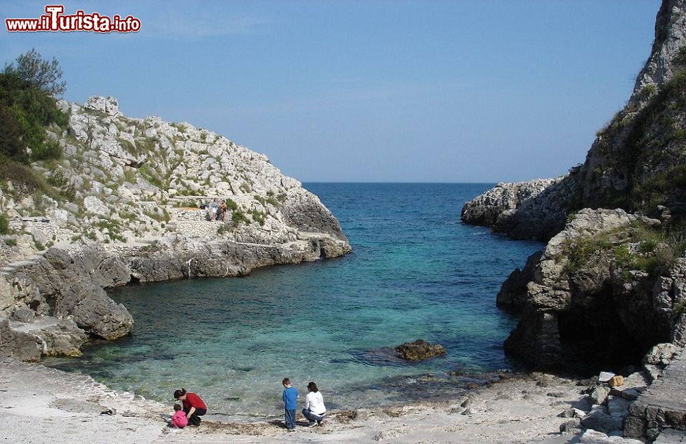 Immagine La spiaggia di Acquaviva a Marina di Marittima in Salento, Puglia  - ©  Salento81 - CC BY-SA 3.0, Wikipedia