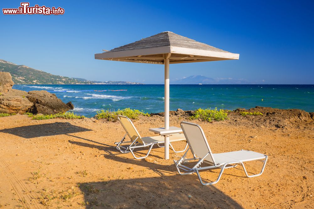 Immagine La spiaggia di Bananan Beach a Zante, in Grecia