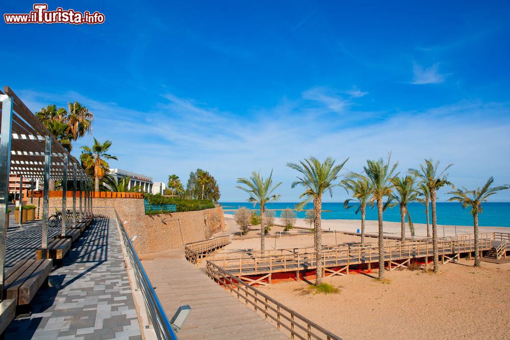 Immagine La spiaggia di Benicassim in Spagna.