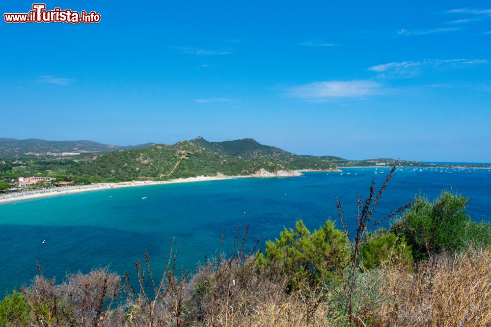 Immagine La spiaggia di Campus a Villasimius nel sud della Sardegna