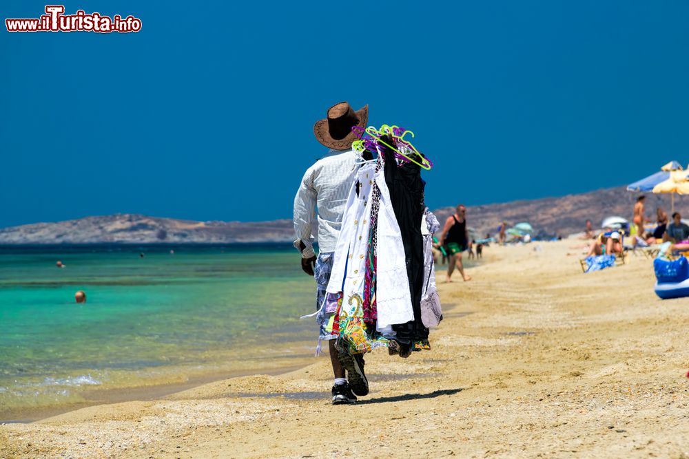 Immagine La spiaggia di Maragas sull'isola di Naxos alle Cicladi in Grecia
