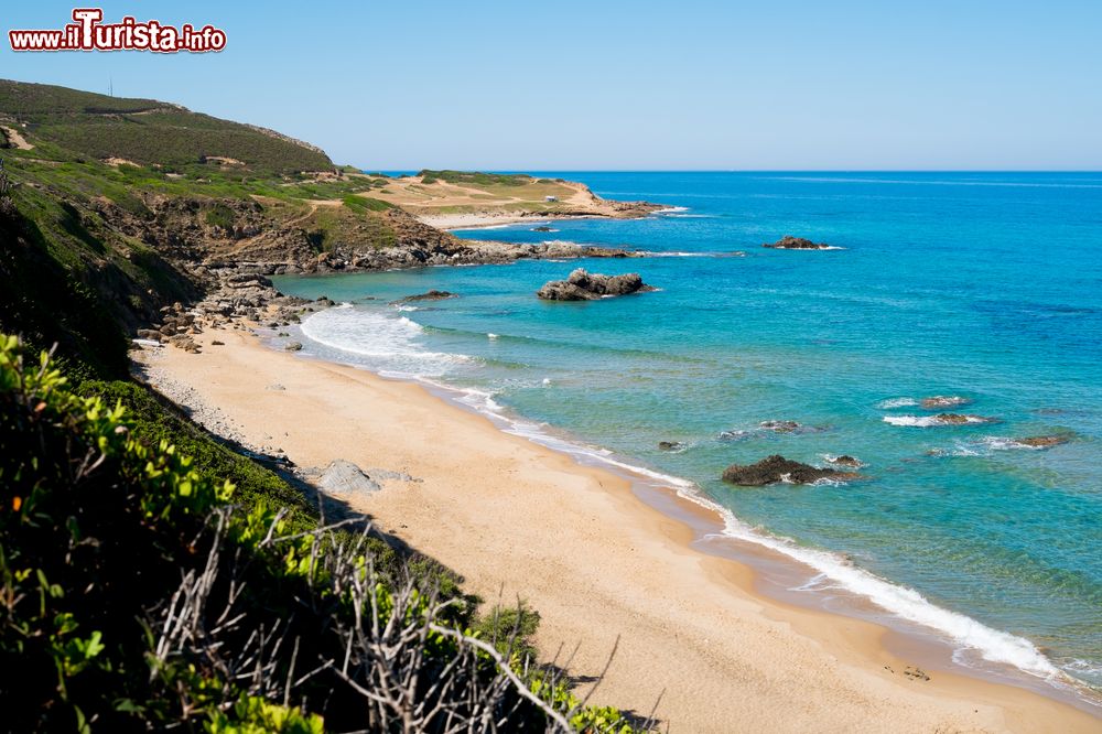 Immagine La spiaggia di Portu Maga in Sardegna, Costa Verde