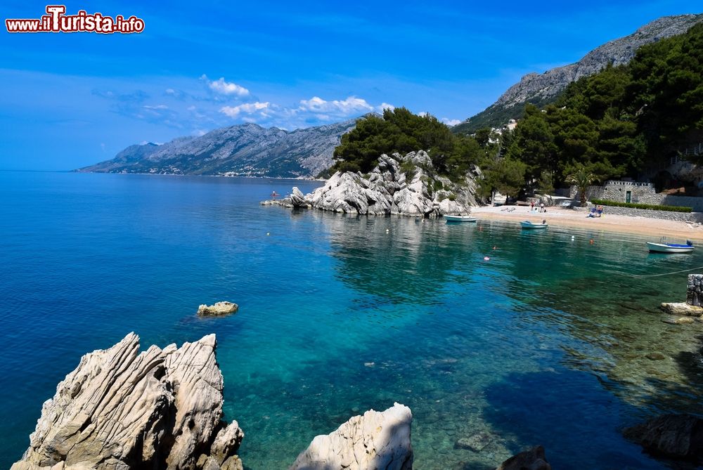 Immagine La spiaggia di Punta Rata a Brela, una delle più belle della Croazia