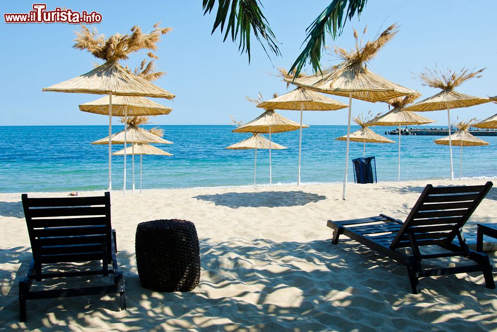 Immagine La spiaggia di Rappongi Beach a Varna, Mar Nero, Bulgaria