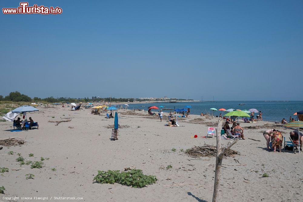 Immagine La spiaggia libera di Lido di Dante in provincia di Ravenna - © simona flamigni / Shutterstock.com