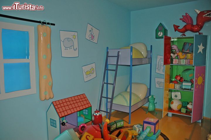 Immagine La stanza di Peppa e George, nella casa di Peppa Pig a Leolandia