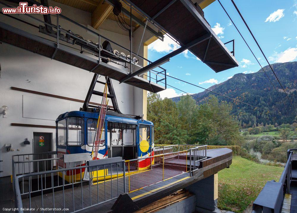 Immagine La stazione di valle della cabinovia Goldeck a Spittal an der Drau, Carinizia, Austria - © Balakate / Shutterstock.com