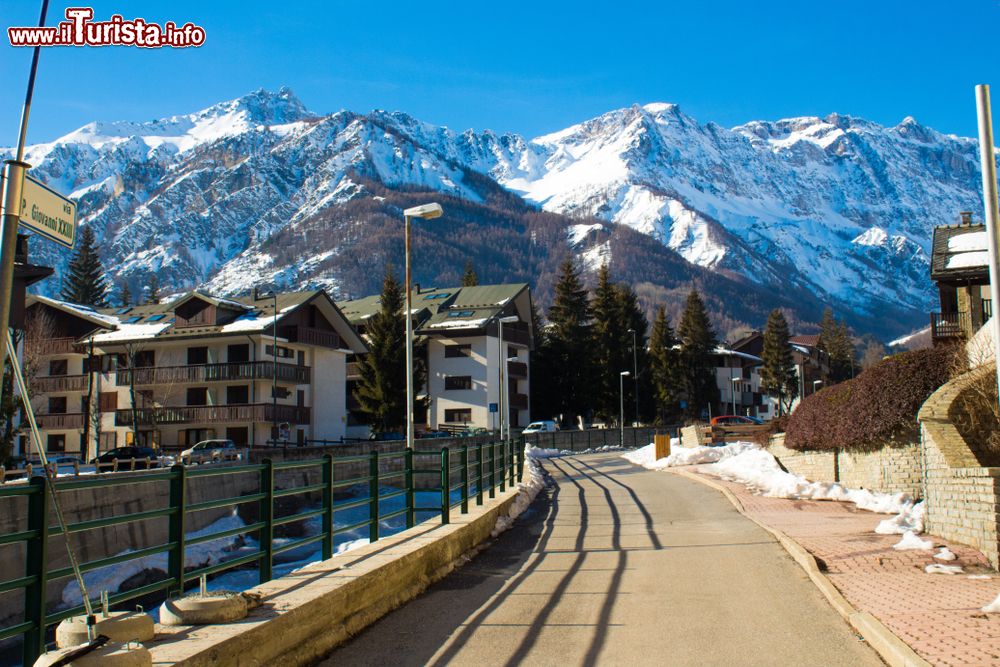 Immagine La stazione sciistica di Bardonecchia in Piemonte, alta Val di Susa