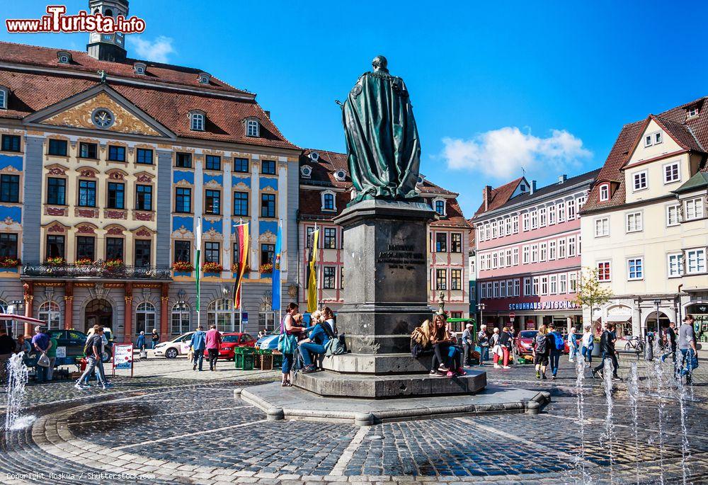 Immagine La storica piazza del mercato nel centro bavarese di Coburgo, Germania - © Moskwa / Shutterstock.com