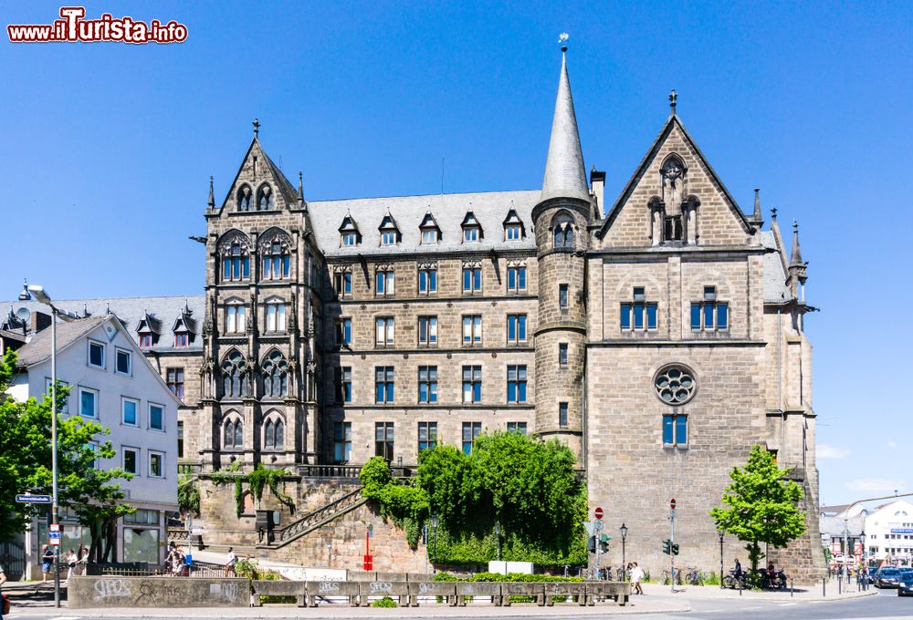 La storica Università di Marburg in Germania, Foto Marburg