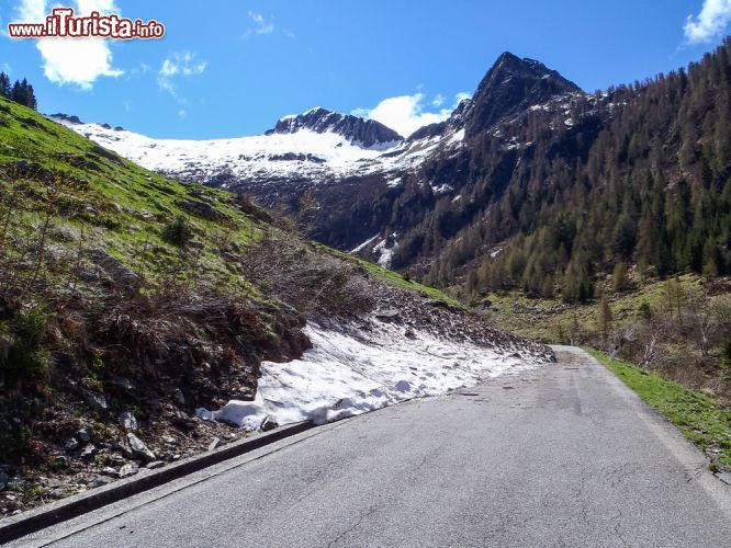 Immagine La strada che da Morbegno sale al Passo San Marco - © Mor65_Mauro Piccardi / Shutterstock.com