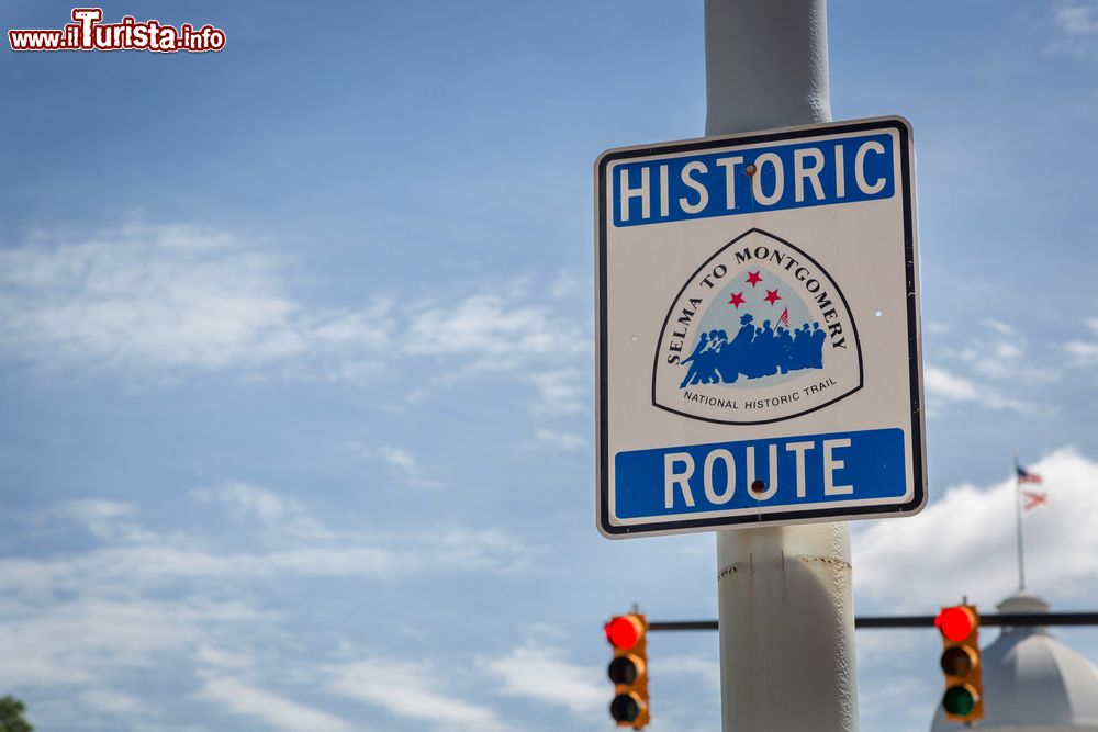 Immagine La strada storica che va da Selma a Montgomery nel sud degli Stati Uniti.