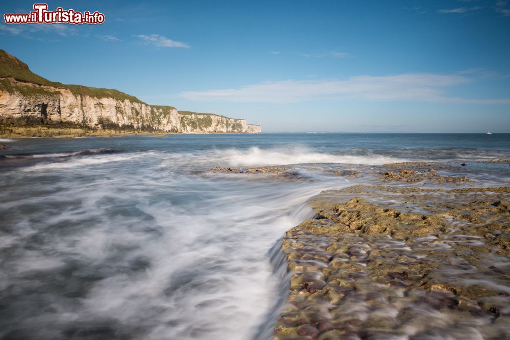 Immagine La suggestiva Thornwick Bay nei pressi di Capo Flamborough, Yorkshire and the Humber (Inghilterra).